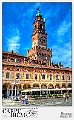 Vigevano, porticato di piazza Ducale e la Torre del Bramante